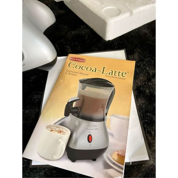 Back to Basics COCOA LATTE HOT DRINK MAKER new - Picture 8 of 9
